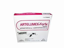 Artelumex Forte 480mg Artemether + Lumefantrine