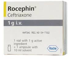 Rocephin 1g I.V (Ceftriaxone Injection) – Antibiotic