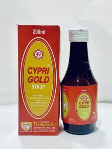 Cypri Gold Syrup 200ml – Blood Tonic & Appetite Support Syrup